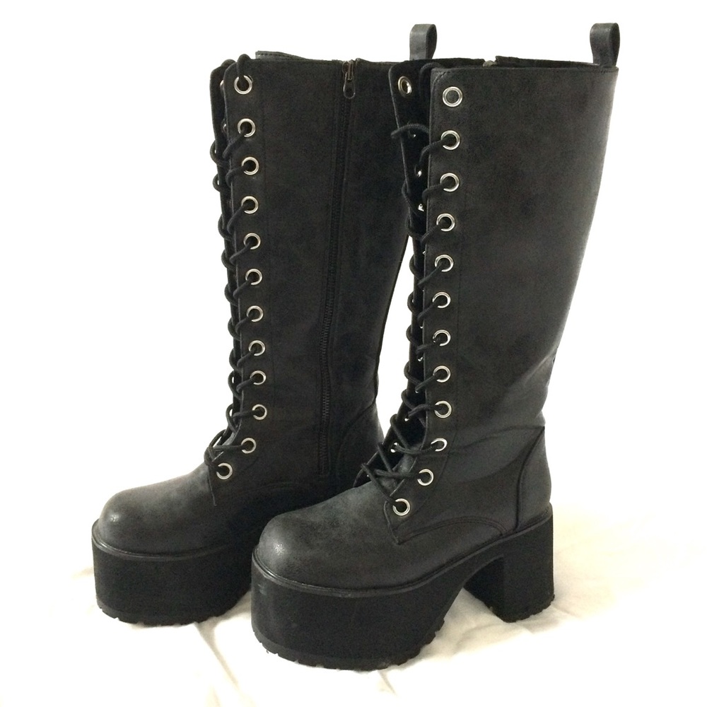 TUK NOSEBLEED PLATFORM BOOTS